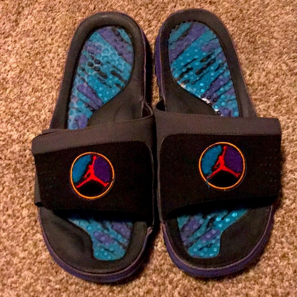 Jordan | Shoes | Jordan Retro 8 Aqua Slide | Poshmark